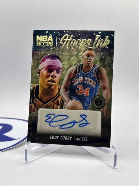 2023-24 NBA Hoops Ink Prizm Auto Eddy Curry 1/1 Gold Superfractor Refractor