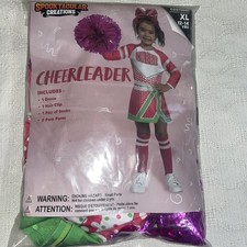 Spooktacular Creations Kids Cheerleader costume, Cheerleader Outfit Child XL
