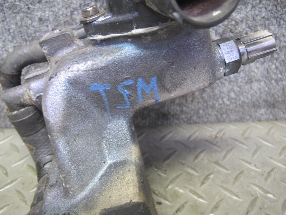 89-92 TOYOTA SUPRA MK3 7MGE NON TURBO THERMOSTAT HOUSING W SENSORS 71K MILES OEM - Image 2 of 4