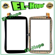 TOUCH SCREEN VETRO TABLET MEDIACOM SMART KID 8 M-SP8KID ORIGINALE BIADESIVO NERO