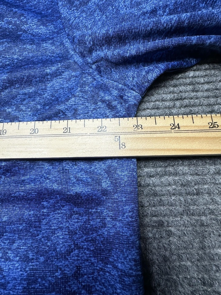 Pebble Beach Polo Shirt Mens Large Blue Performance Golf Business Jet Cares - Image 3 of 4