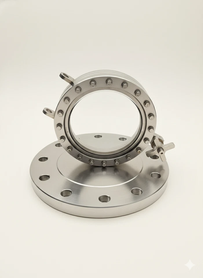 Kit de puerta y viewport de acceso rápido Conflat 8" CF (DN160) Foto 3 de 4