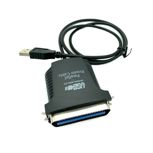 36 Pin USB to Parallel IEEE 1284 Printer Cable Computer PC Lead Adaptor Laptop - Afbeelding 3 van 6