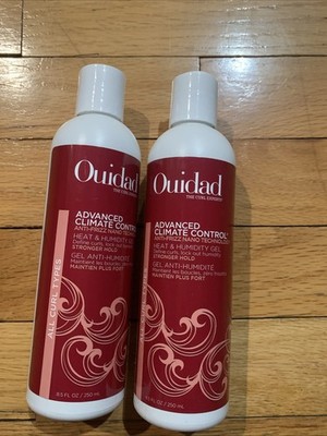 Ouidad Advanced Climate Control Heat and Humidity Gel - Stronger Hold  2 Bottles