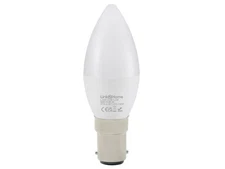 Link2Home Wi-Fi LED SBC (B15) Opal Candle Dimmable Bulb, White + RGB 470 lm 5.5W