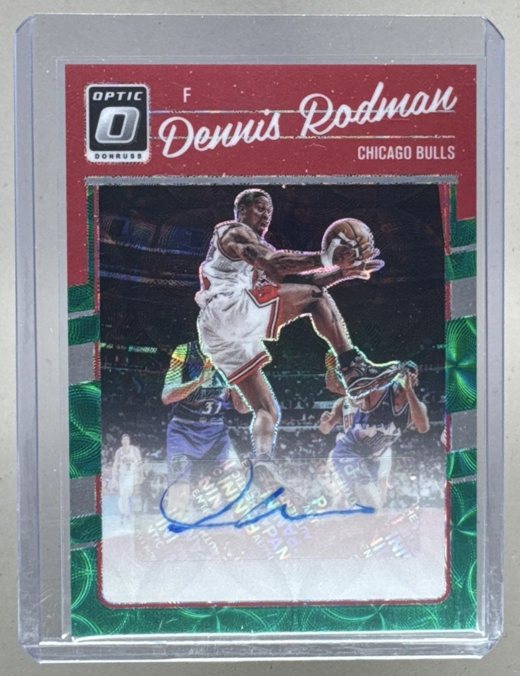 2023 Donruss Optic Dennis Rodman #RSS-ROD Green Scope Retro Series