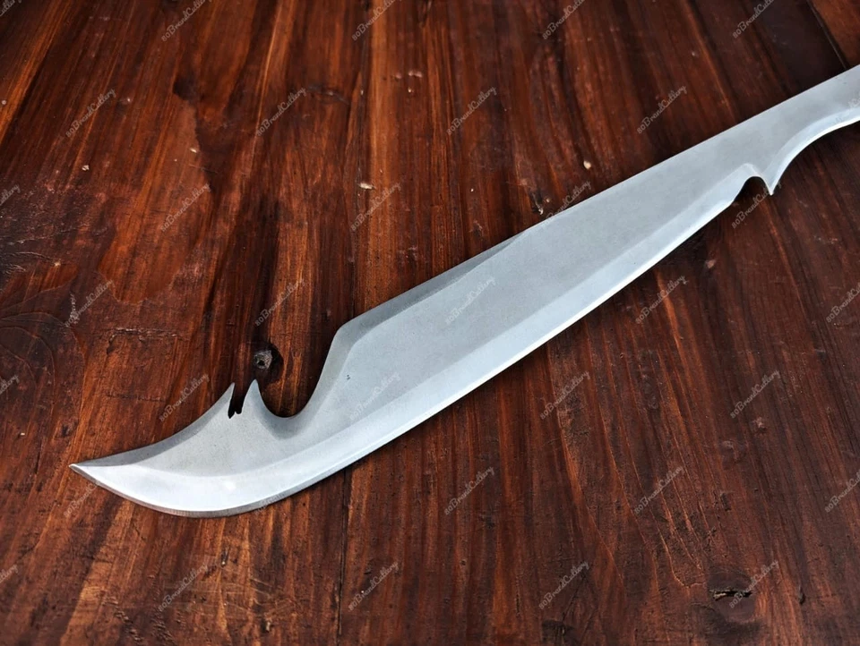 Faca Predator 2 Greyback Elder Sword réplica aço inoxidável cosplay feita à mão - Imagem 3 de 4