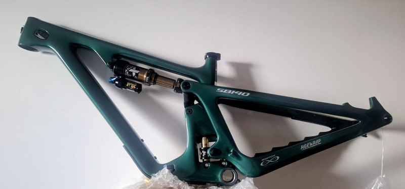 2026 YETI SB140 TURQ Emerald Carbon Frame - Small - Brand New - Ride Wrapped