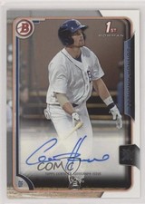 2015 Bowman Prospects Auto Connor Harrell #PA-CH Auto 2t7