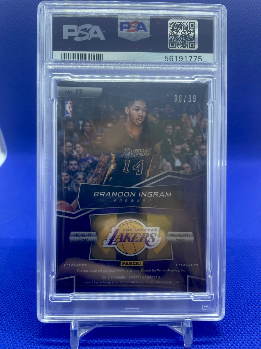 10枚限定 Spectra Brandon Ingram PSA 8 Brandon Ingram 2016