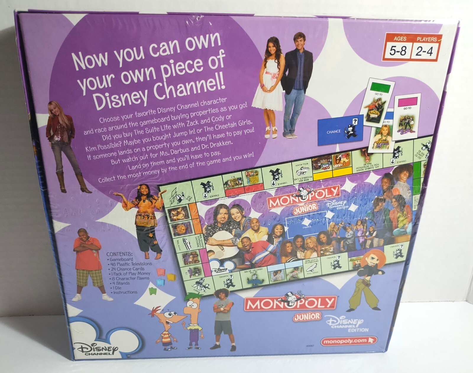 MONOPOLY Junior Disney Channel Edition (2007 Edition) SEALED eBay