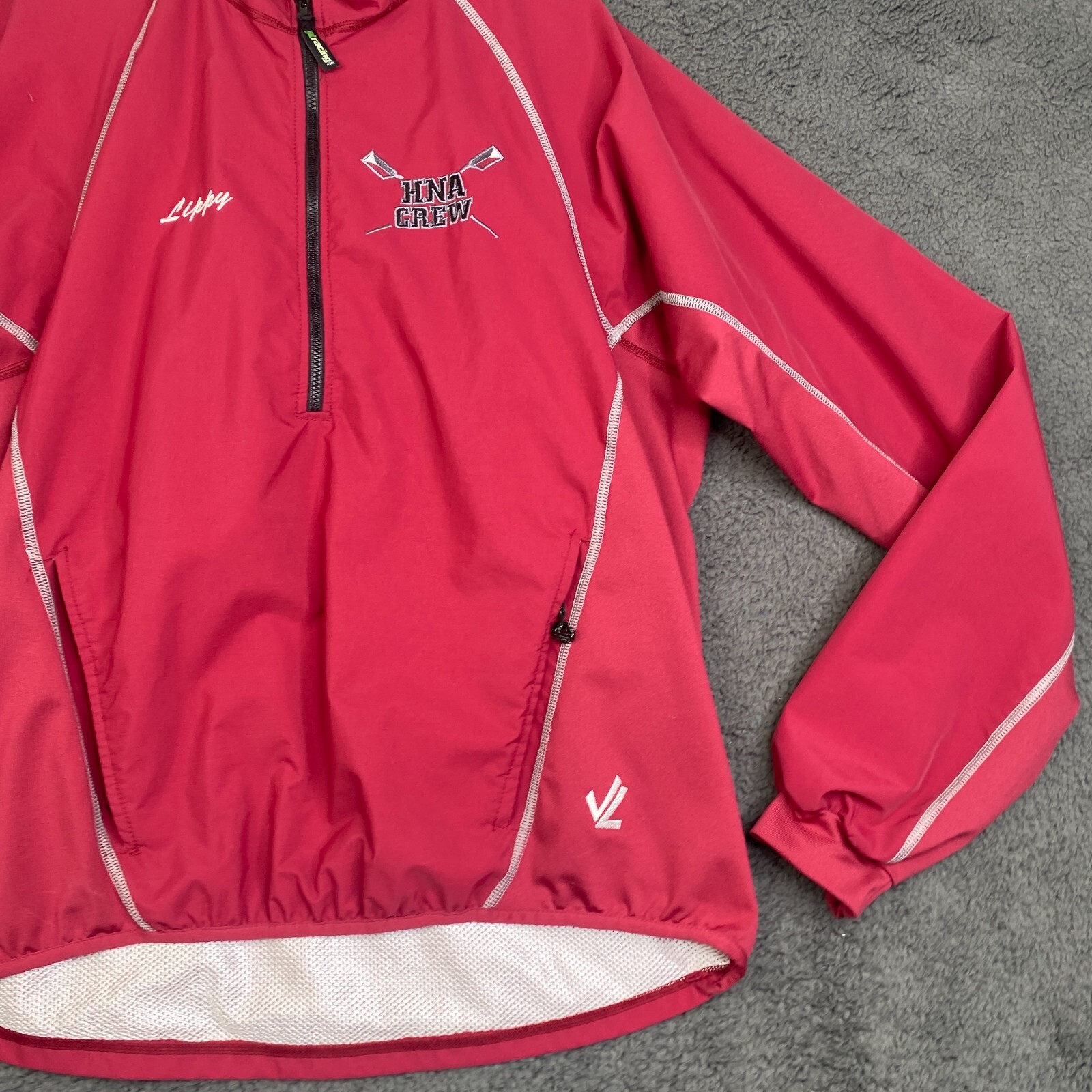 FILA JL Racing Jacket 1 2 Zip Pullover Performance SAILING REWING M USA