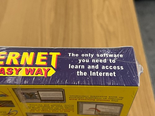 Internet the Easy Way Vintage 1995 PC CD-ROM - New & Sealed -👾Retro Gift Idea👾 - 第 19/24 張圖片
