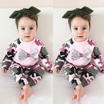 camouflage baby girl outfits