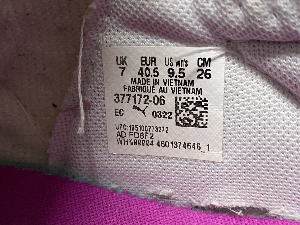 Puma Socks Comfort Women’s Casual & Athletic Shoes Multicolor U.S. Size 9.5 View 6