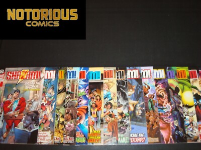 Shazam 1-15 Complete Geoff Johns Comic Lot Run Set DC Collection
