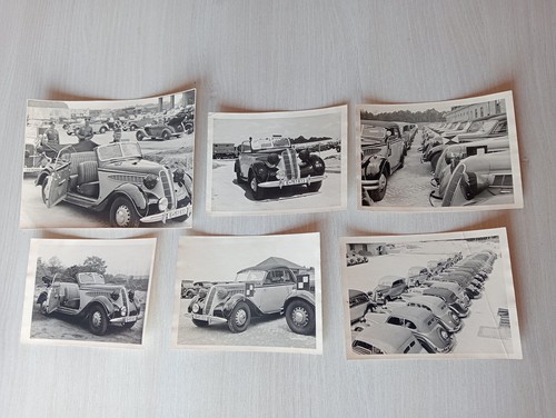 LOT VON ORIGINALFOTOS 1939-40 ZWEITER WELTKRIEG BMW 326 Luftwaffen