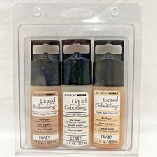 ALL NIGHT MEDIA By PLAID Liquid Embossing Glassy Finishes 90069 Tint For Paper