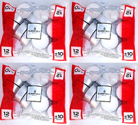 60 Maxi Teelichter Gastro Xl Teelicht Kerzenlicht Brenndauer Ca. 8 Stunden Weiß