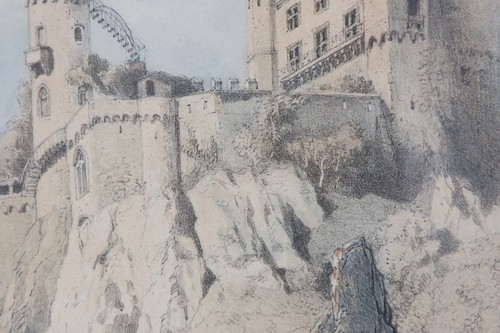 Burg Rheinstein / Rin Litografía Fourmois / Muquard Simonau & Toovey - Imagen 10 de 12
