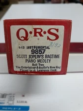QRS piano roll 9857 Scott Joplin's Ragtime Piano Medley instrumental free ship
