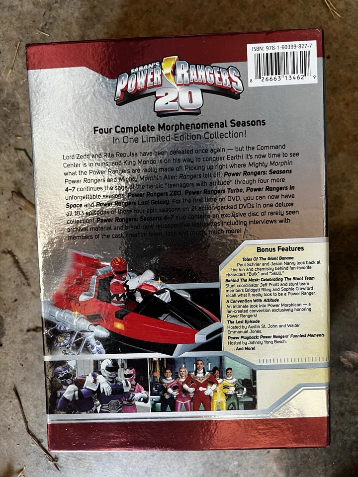 Power Rangers: Zeo Turbo in Space Lost Galaxy Seasons 4-7 - Image 3 of 3