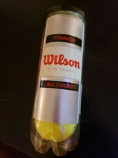 Wilson Titanium Tennis Balls Can of 3 Balls