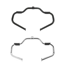 Chrome/Black Engine Highway Guard Crash Bar Fit For Harley Street Glide 97-08 07