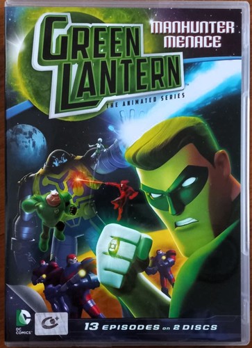 Green Lantern: Manhunter Menace Season 1 Part 2 (DVD Region 1,3,4) 2 Disc