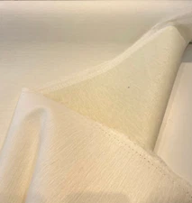 Sunbrella Rain Backed Chenille Platform Off-White Outdoor Fabric By the yard