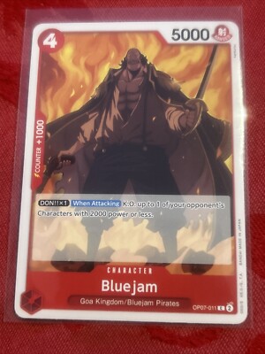 Blue Jam One Piece Card OP07-011 500 Years In The Future | eBay