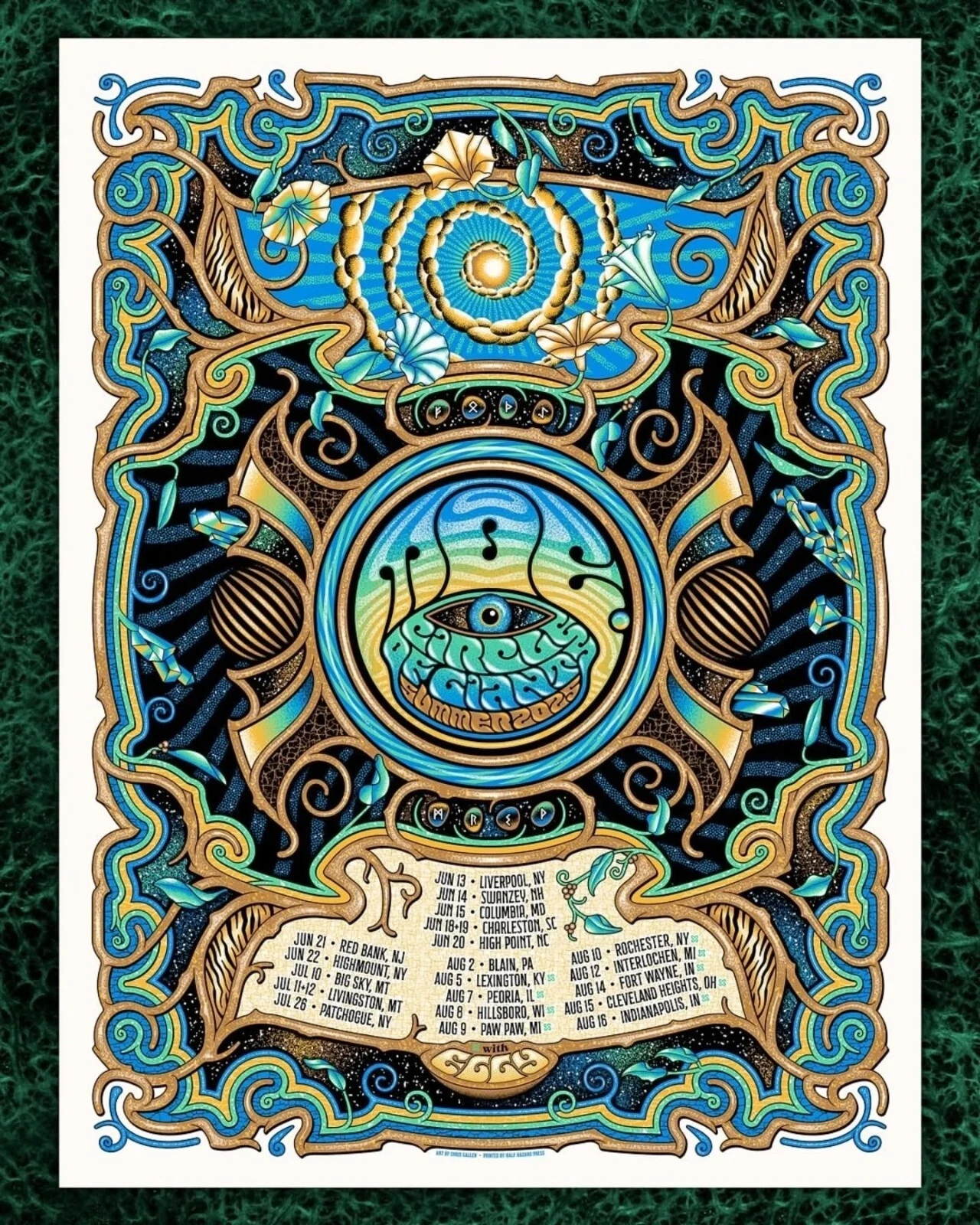 Moe The Band Summer Tour 2025 Poster