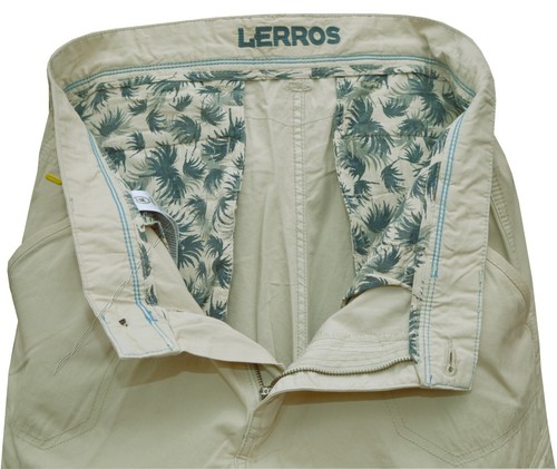 "Pantalones cortos informales de verano para hombre 3/4 de largo 100 % algodón tienda antigua con 7 bolsillos 31""-48" - Imagen 2 de 8