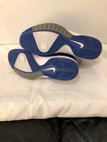 Nike Air Max Hyped Sz 12 Basketball Shoe Blue White 407705-400 - Picture 12 of 12