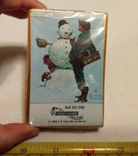 Vtg Hurst-Asher Drug Store Fort Scott Kansas Advertising Sealed Playing Cards