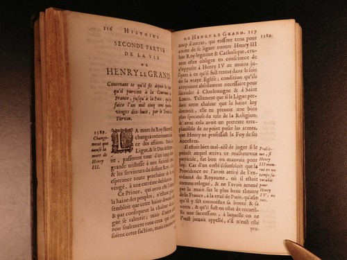 1664 History of Henry IV of France Bourbon Perefixe FAMOUS Elzevier BEST ed Rare - Picture 7 of 12