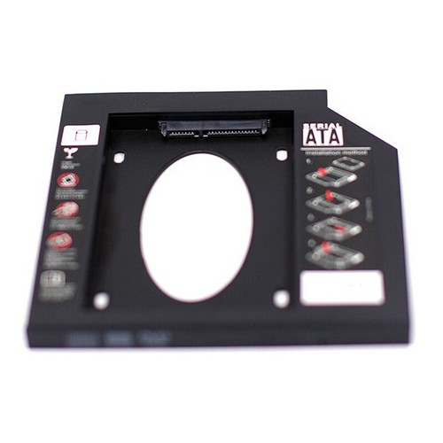 Plastic 9.0mm 9.5mm 12.7mm HDD Caddy SATA 3.0 Hard Disk Drive SSD Case Box - Bild 5 von 12