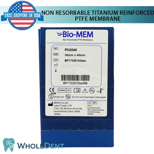 Non Resorbable Membrane Barrier PTFE Surgical Dental Implant 30x40mm - Picture 4 of 4