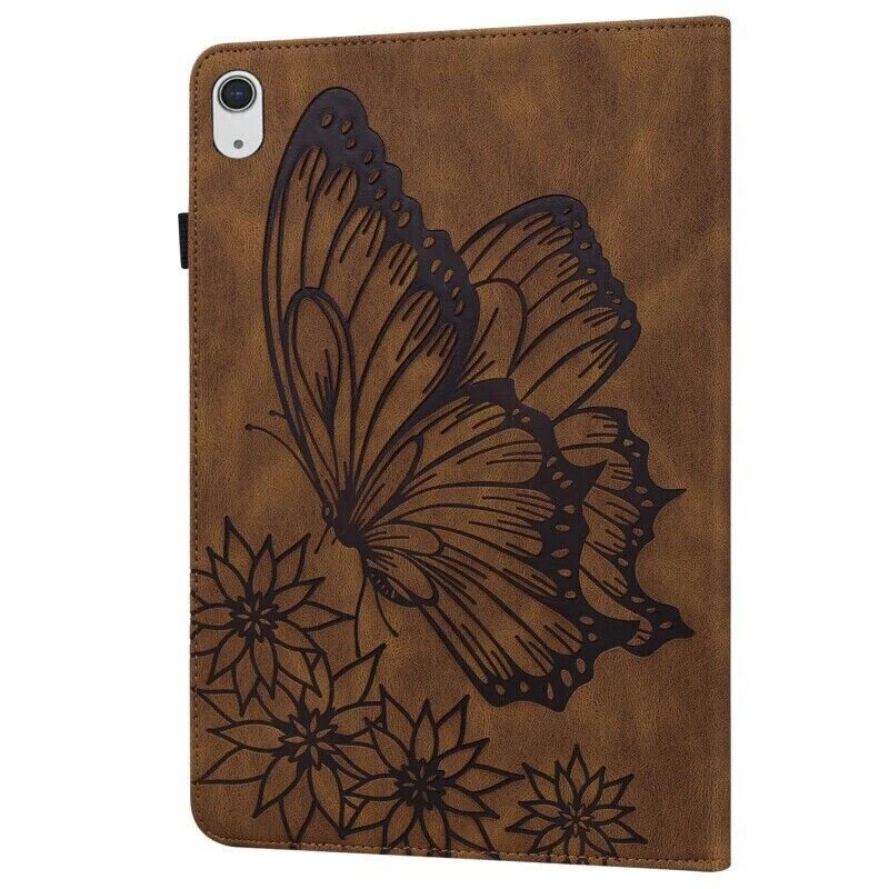 Flip Butterfly Card Slot Tablet Case For iPad 5 6 7 8 9 10th Mini Air Pro 2024  - Image 4 of 4