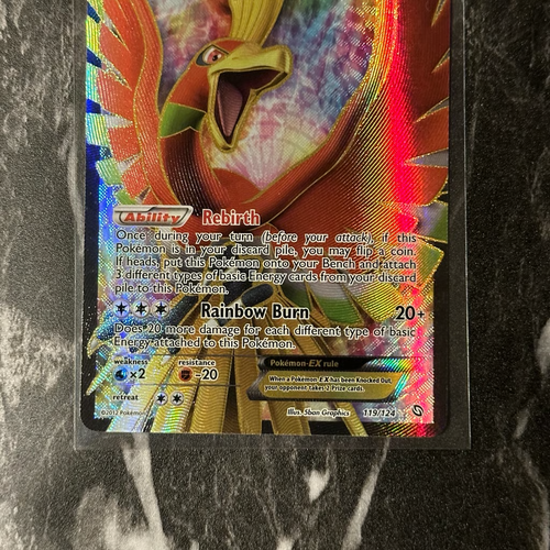 Ho-Oh Ex (119 Full Art) 119/124 Dragons Exalted Holo | eBay