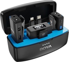 BOYA BOYAMIC Wireless Lavalier Microphone Smartphone Camera Onboard Recording