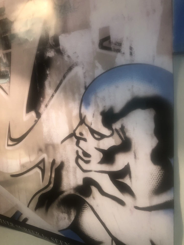 graffiti art poster SILVER SURFER BY SEEN UA 2013 Signed Lmtd SOLD OUT DISCON - Image 4 of 4