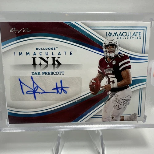 2023 Panini Immaculate Collegiate Dak Prescott Immaculate Ink Auto 1/1