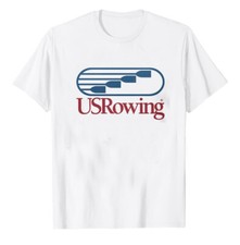 Team USA US Rowing Classic Tee T-Shirt Size M to 4XL Made in the USA