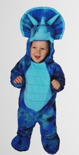 Baby Boys Stegosaurus Blue Dinosaur Halloween Costume 6 12 18 Months Purim NEW