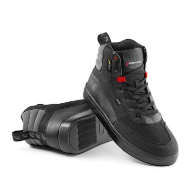 motorcycle boots | Forma MILANO Dry waterproof black urban street city riding