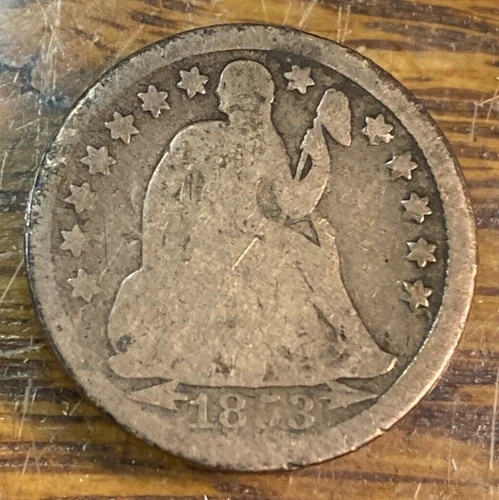 1853 Arrows Seated Liberty Dime Nice Original Good CHRC