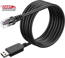 Radar Detector Cable, USB to RJ11 Plug Cable,Replacement Power Line of Radar Det
