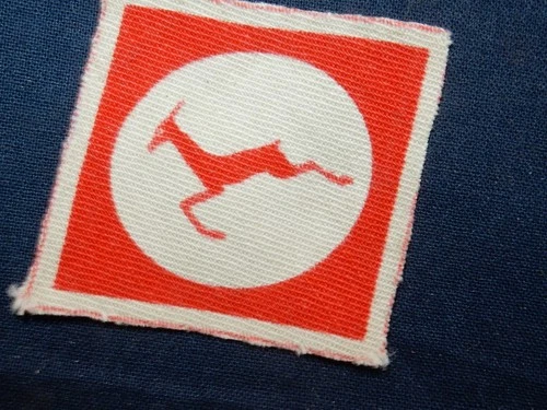 WW2 13 CORPS REGIMENT PRINTED FORMATION SIGN BADGE MILITARY PATCH ORIGINAL