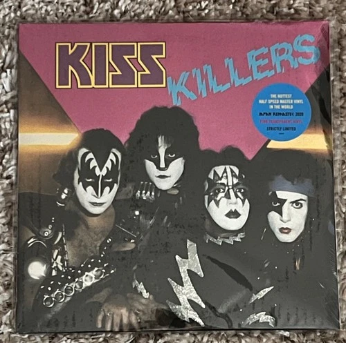 KISS KILLERS 2021 Pink Vinyl 2LP Half-Speed Master (Only 4000 Made) German Issue